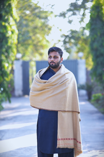 Pure Woolen Kashmiri Dhussa Shawl — Daman-e-Khaas Signature Collection